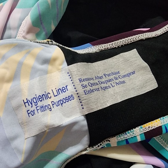 Avenue Tropical print Sharkbite Print Swim Dress - matisse new!! Plus size 22 24 - Picture 8 of 9